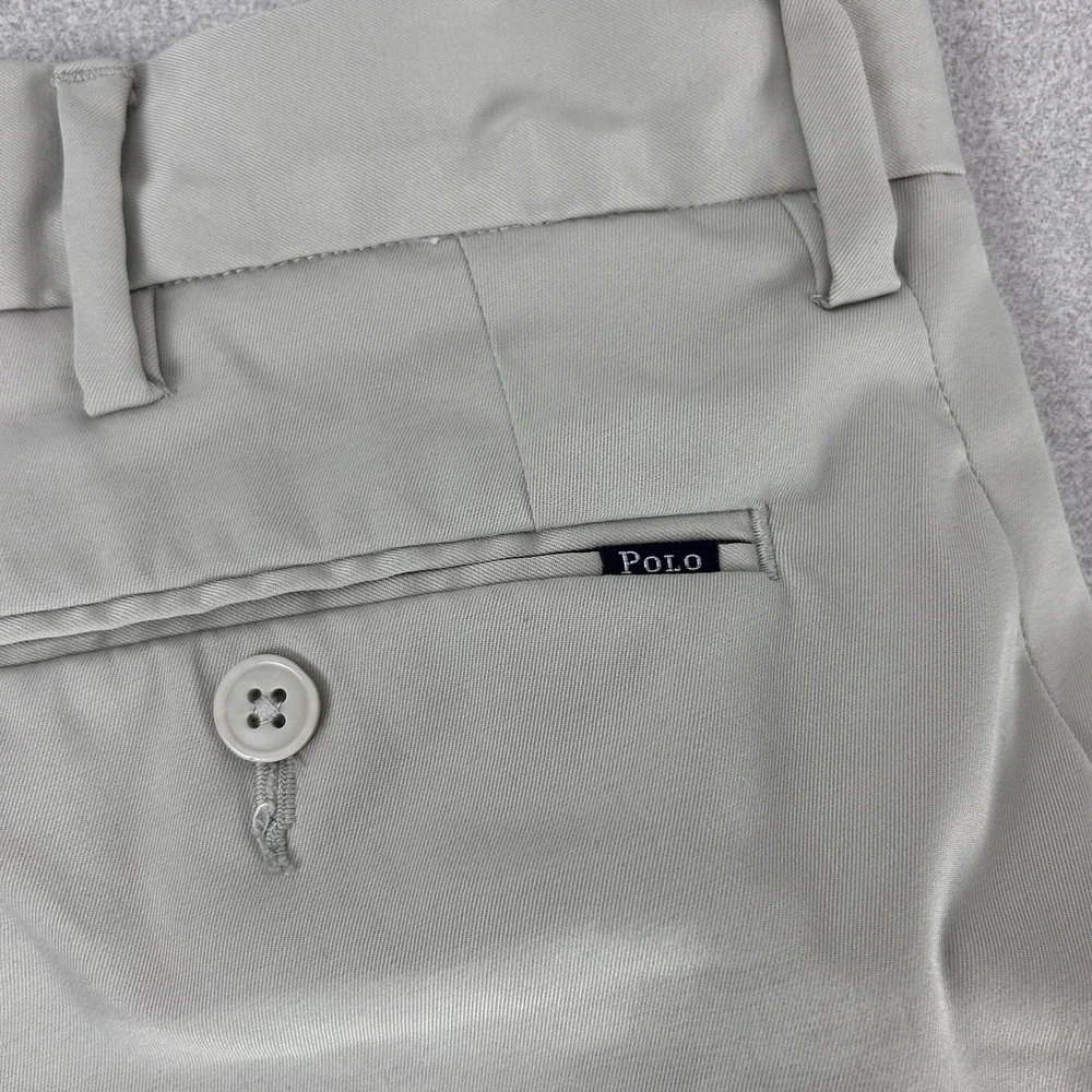 Polo Ralph Lauren Performance Stretch Classic Fit Khaki Golf‎ Shorts Mens Sz 30